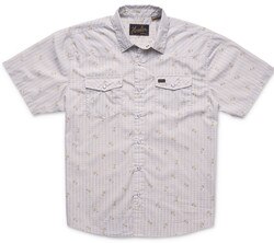Howler Brothers H Bar Snapshirt in Vintage Grid Floral Medium White